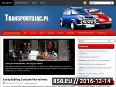 Zrzut strony Transportujac.pl - portal transportowo przeprowadzkowy