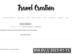 Miniaturka domeny travelcreation.pl