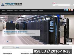 Miniaturka strony TRUSTCOM - Administracja serwerami, Outsourcing IT, Sieci komputerowe
