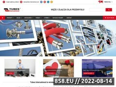 Miniaturka www.tubes-international.pl (Węże i złącza dla przemysłu, hydraulika siłowa)