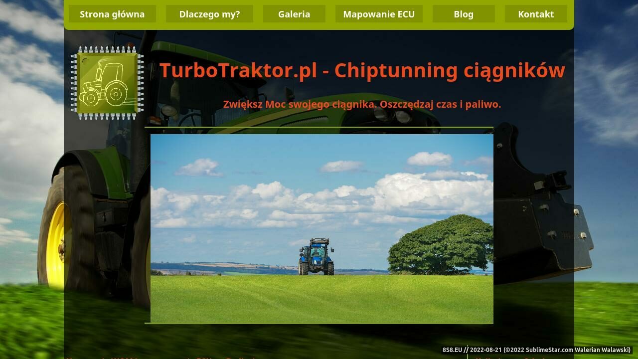 Tuning traktorów (strona turbotraktor.pl - Jurczak Auto Sport)