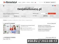 Miniaturka domeny www.twojabielizna24.pl