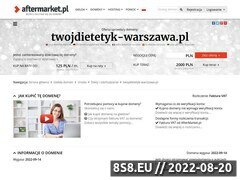 Miniaturka domeny twojdietetyk-warszawa.pl