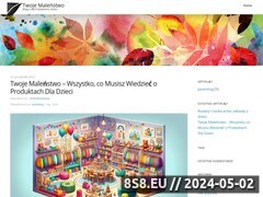Miniaturka strony Sklep Internetowy - twojemalenstwo.pl :