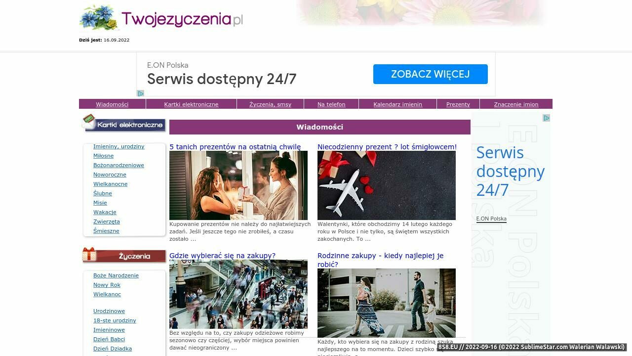 Smsy (strona www.twojezyczenia.pl - Twojezyczenia.pl)
