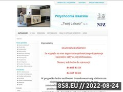 Miniaturka domeny twojlekarz.info.pl
