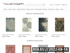Miniaturka strony Tylkodywan.Pl - Najwikszy sklep internetowy z dywanami