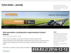 Miniaturka domeny www.tylna-belka.pl