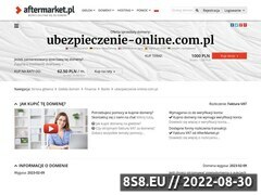 Miniaturka ubezpieczenie-online.com.pl (Kalkulator OC)