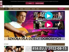 Miniaturka www.uczymymuzyki.com.pl (Nauka gry na gitarze Poznań i Grunwald)