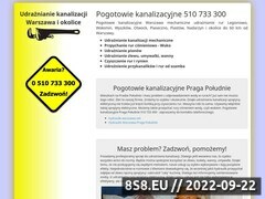 Miniaturka strony Hydraulik - udrażnianie rur czyli hydraulik Warszawa