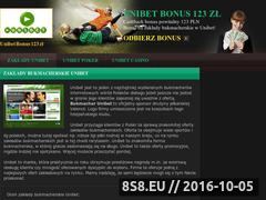 Miniaturka uni-bonus.pl (Informacje o bukmacherze Unibet)