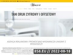 Miniaturka domeny unigraf-bydgoszcz.pl