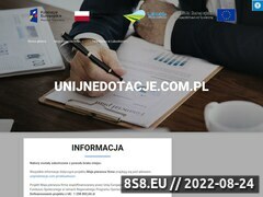 Miniaturka domeny www.unijnedotacje.eu