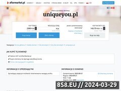 Miniaturka uniqueyou.pl (Sklep oferuje dodatki i odzież dla kobiet)