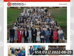 Miniaturka unirank.pl (Unirank - polska platforma akademicka)