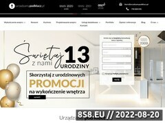 Zrzut strony Projekty wnętrz - Urzadzamypodklucz.pl