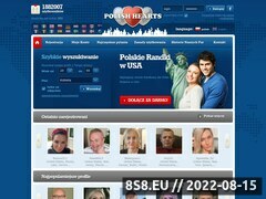 Zrzut strony PolishHearts USA