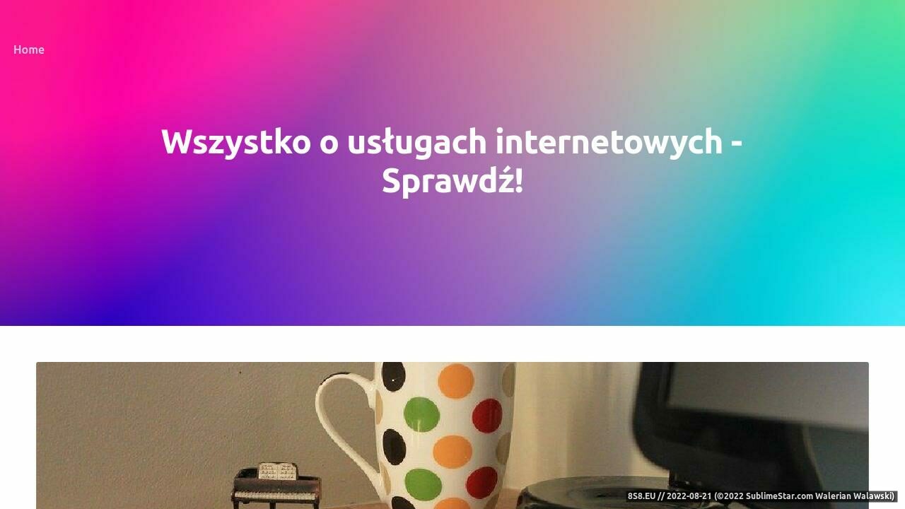 Informatyczne usługi internetowe - strony WWW (strona www.uslugi-internetowe.pl - Uslugi-internetowe.pl)
