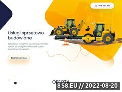 Miniaturka domeny www.uslugi-sprzetowo-budowlane.pl