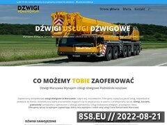 Zrzut strony Samojezdne Dźwigi Podnośniki Warszawa