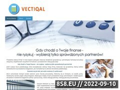 Miniaturka strony Biuro rachunkowe Vectiqual