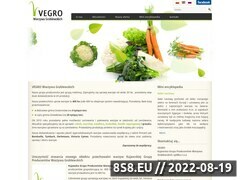 Miniaturka strony VEGRO Kujawska Grupa Producentw Warzywa Groblewskich