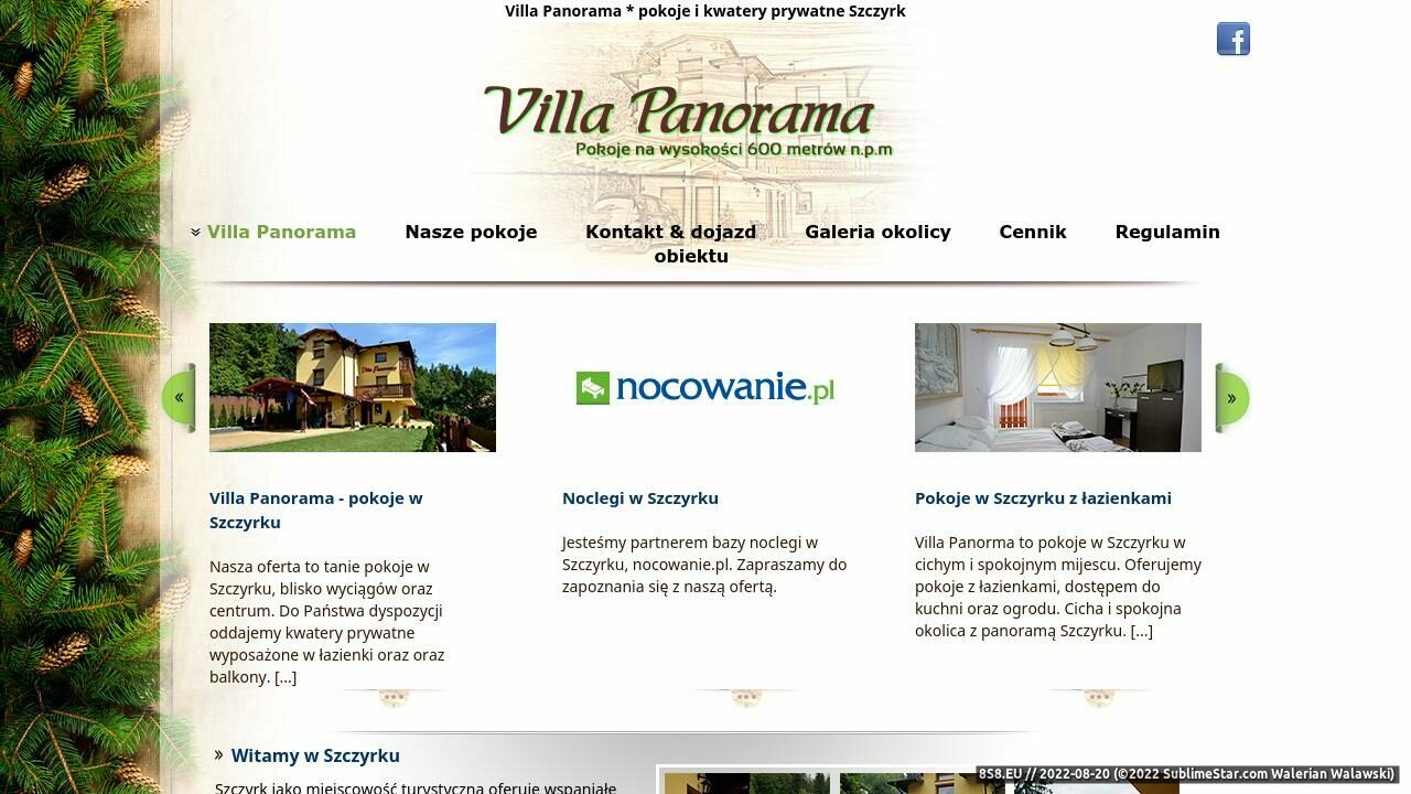 Zrzut ekranu Apartament Szczyrk Villa Panorama