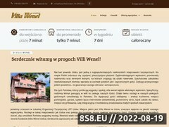 Miniaturka domeny www.villawenel.pl
