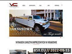Miniaturka vipcarkrakow.pl (Wypożyczalnia limuzyn Kraków)