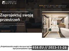 Miniaturka visionstudio.net.pl (Projektowanie wnętrz mieszkalnych i usługowych)