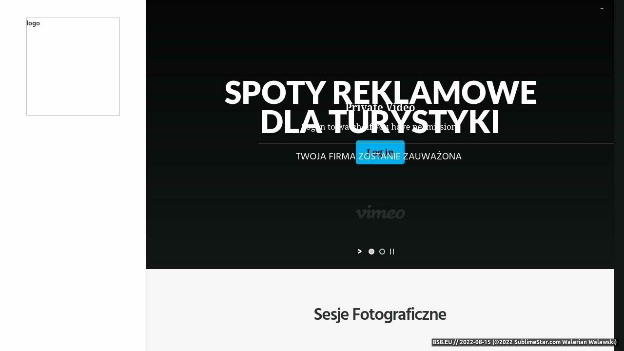 Fotografia reklamowa (strona www.vizualni.pl - Wirtualne Spacery)