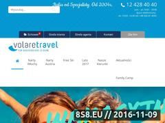 Miniaturka volare.pl (Volare Travel Organizator wyjazdów narciarskich)