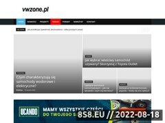 Miniaturka www.vwzone.pl (VwZone Połączyła nas pasja)