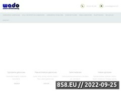 Miniaturka wado.net.pl (WADO - producent ogrodzeń gabionowych)