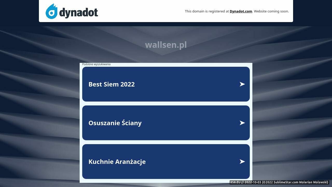 Zrzut ekranu Faktoring - Wallsen Sp. z o.o.