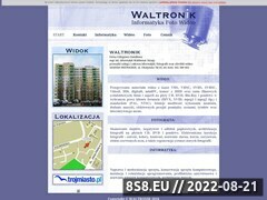Miniaturka strony WALTRONIK.COM Przegrywanie filmów 8mm i kaset VHS na DVD.