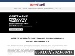 Miniaturka warmstep.pl (Instalacja ogrzewania podłogowego w Warszawie)