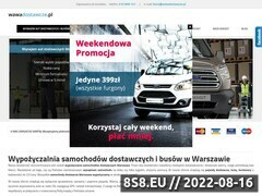 Miniaturka strony Wynajem busw i aut dostawczych Warszawa