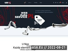 Zrzut strony Tłumiki i układy wydechowe w webautoservice.pl
