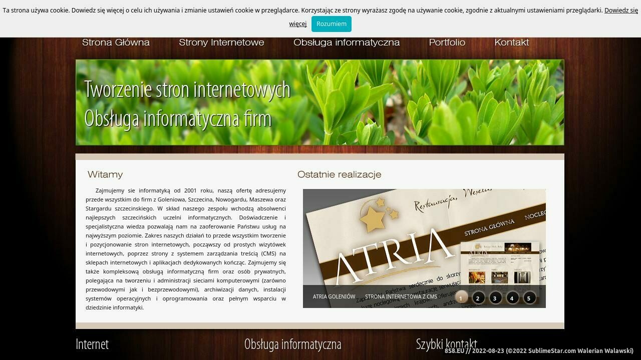 Tworzenie stron internetowych www, Szczecin (strona www.webdesign24.pl - Webdesign24.pl)