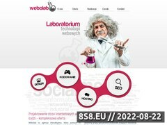 Miniaturka strony Webolab - tanie tworzenie stron www - Łodź