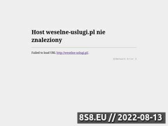 Miniaturka domeny weselne-uslugi.pl