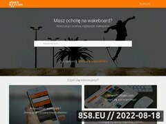 Miniaturka wheretowake.com (Strona z informacjami o wakeboard i wakeparkach)