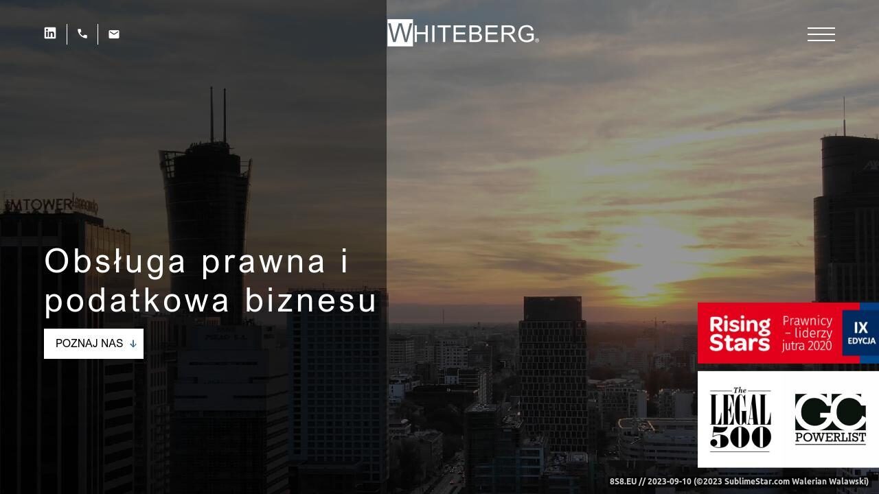 Usługi prawne - podatki, umowy - Rzeszów (strona whiteberg.pl - Whiteberg Adwokaci)