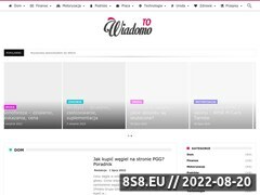 Miniaturka www.wiadomoto.pl (Artykuły i poradniki lifestylowe)