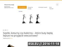 Miniaturka domeny wieczorowa.com.pl