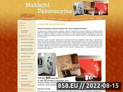 Miniaturka wikam.com.pl (<strong>naklejki ścienne</strong>, szablony malarskie)