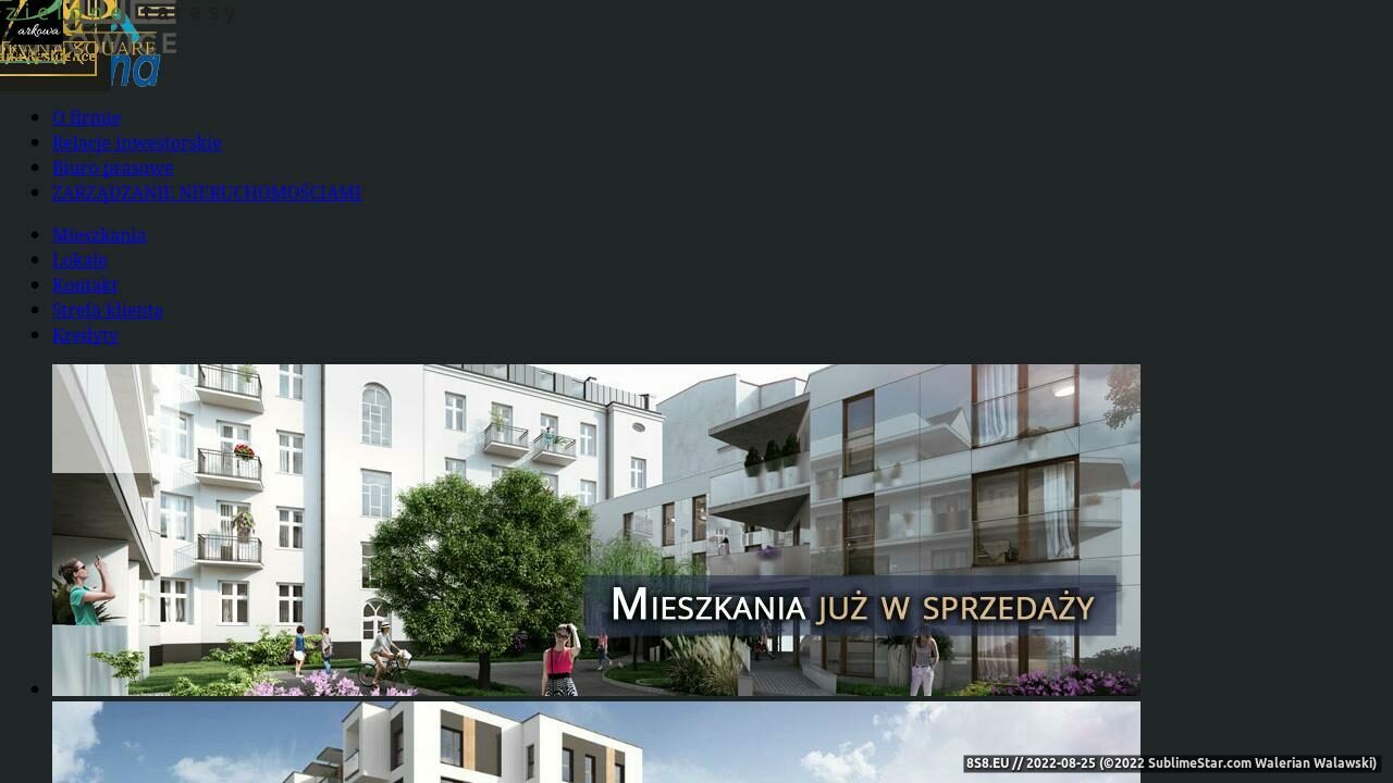 Zrzut ekranu Mieszkania Lublin