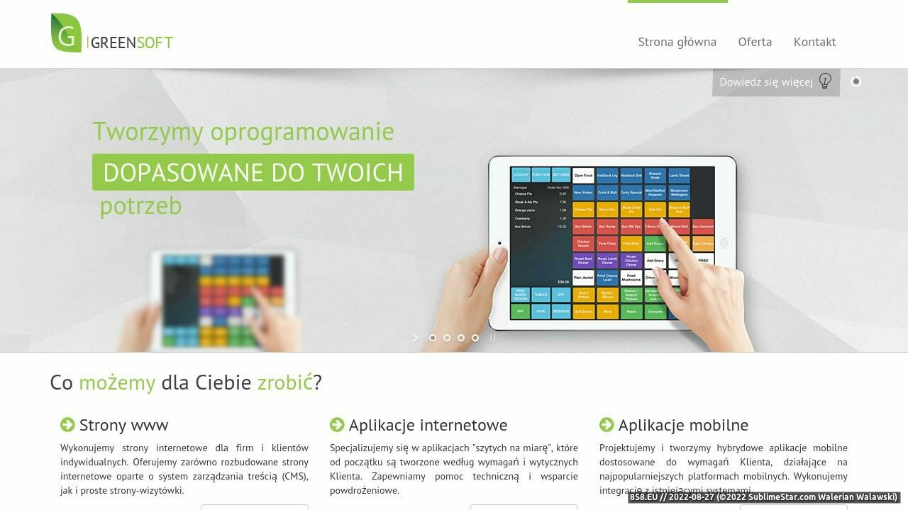 Tworzenie stron internetowych - Rafał Wilmanowicz (strona wilman.pl - Wilman.pl)